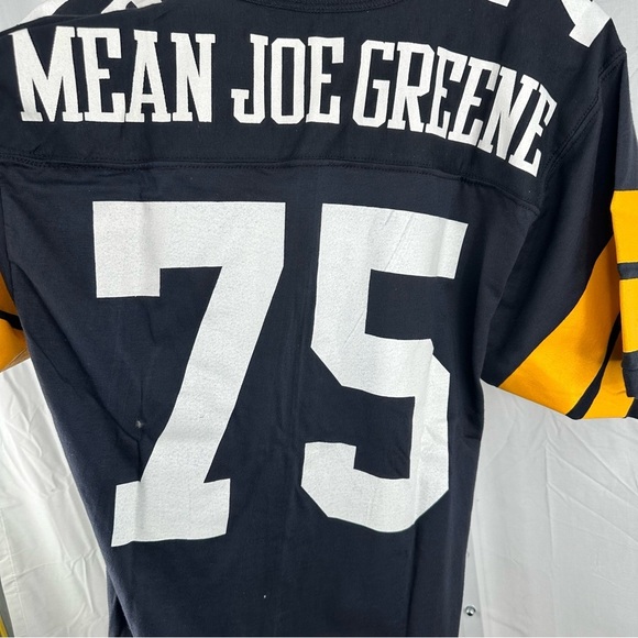 Vintage Russell Athletic “Mean Joe Greene” Steelers  Shirt Sz M USA 70s Gold Tag - Picture 4 of 7
